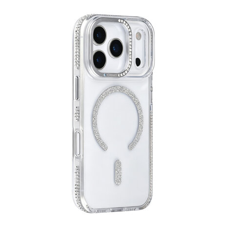 TUNIQ TUNIQ iPhone 17 Pro Back-Cover hul - Diamond MagSafe TPU+PC - Grau