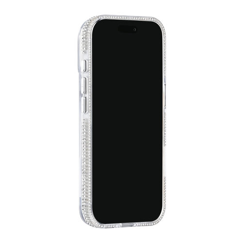 TUNIQ TUNIQ iPhone 17 Pro/iPhone 18 Pro Back Cover MagSafe Diamond Pattern TPU and PC - Grey