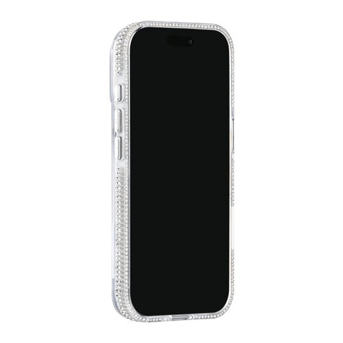 TUNIQ TUNIQ iPhone 17 Pro/iPhone 18 Pro Handyhülle MagSafe Diamantmuster TPU und PC - Grau