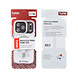 TUNIQ TUNIQ iPhone 17 Pro Backcover hoesje - Diamond MagSafe TPU+PC - Grijs TUNIQ TUNIQ iPhone 17 Pro Backcover hoesje - Diamond MagSafe TPU+PC - Grijs