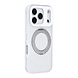 TUNIQ TUNIQ iPhone 17 Pro Back-Cover hul - 360 rotation stand MagSafe - Weiß TUNIQ TUNIQ iPhone 17 Pro Back-Cover hul - 360 rotation stand MagSafe - Weiß