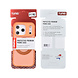 TUNIQ TUNIQ iPhone 17 Pro Backcover hoesje - 360 rotation stand MagSafe - Oranje
