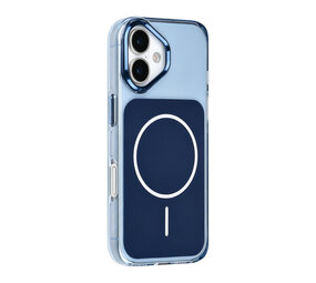 TUNIQ TUNIQ iPhone 17 Back cover case - MagSafe glossy PC - Blue TUNIQ TUNIQ iPhone 17 Back cover case - MagSafe glossy PC - Blue