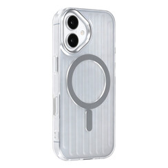 TUNIQ iPhone 17 Back cover coque - luggage IMD MagSafe - Argent