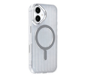 TUNIQ TUNIQ iPhone 17 Back-Cover hul - luggage IMD MagSafe - Silber