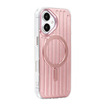 TUNIQ TUNIQ iPhone 17 Back-Cover hul - luggage IMD MagSafe - Rosa