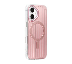 TUNIQ TUNIQ iPhone 17 Back cover coque - luggage IMD MagSafe - Rose TUNIQ TUNIQ iPhone 17 Back cover coque - luggage IMD MagSafe - Rose