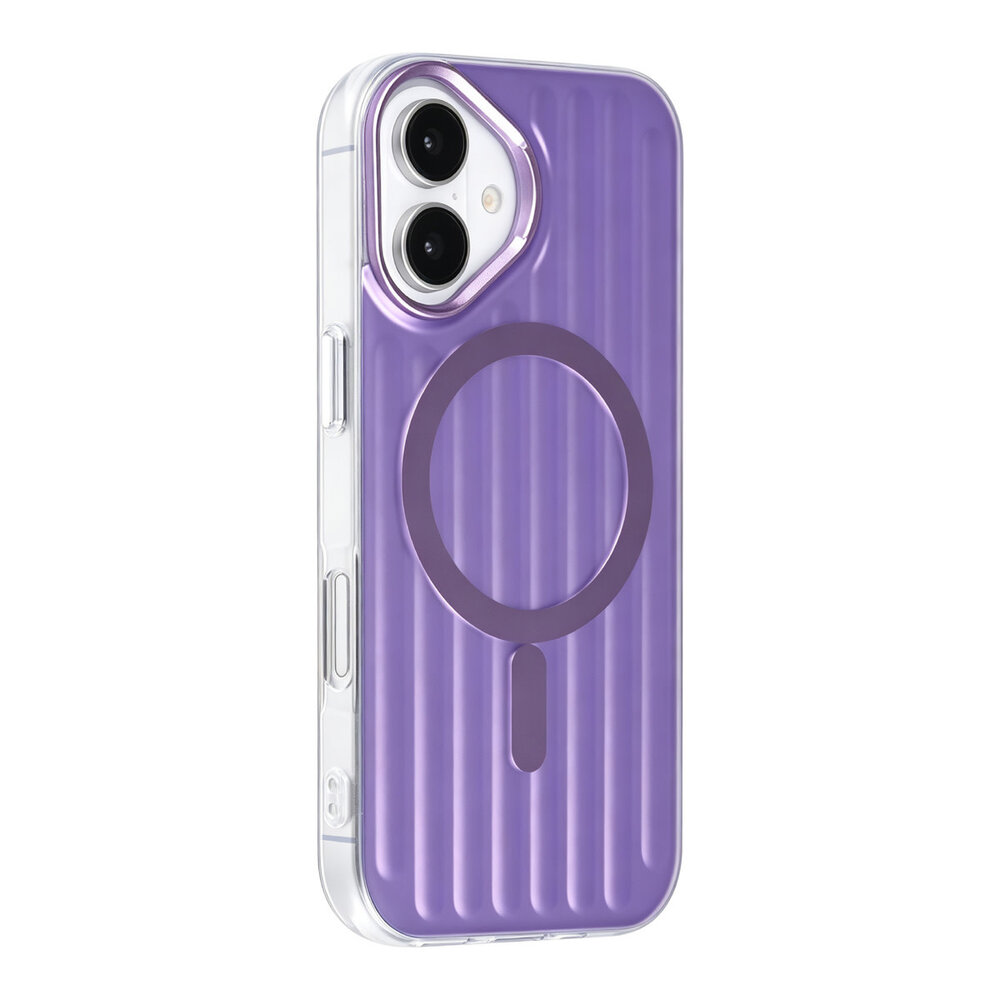 TUNIQ TUNIQ iPhone 17 Back cover case - luggage IMD MagSafe - Purple TUNIQ TUNIQ iPhone 17 Back cover case - luggage IMD MagSafe - Purple