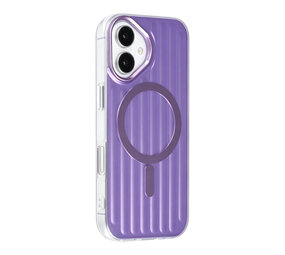 TUNIQ TUNIQ iPhone 17 Back-Cover hul - luggage IMD MagSafe - Lila