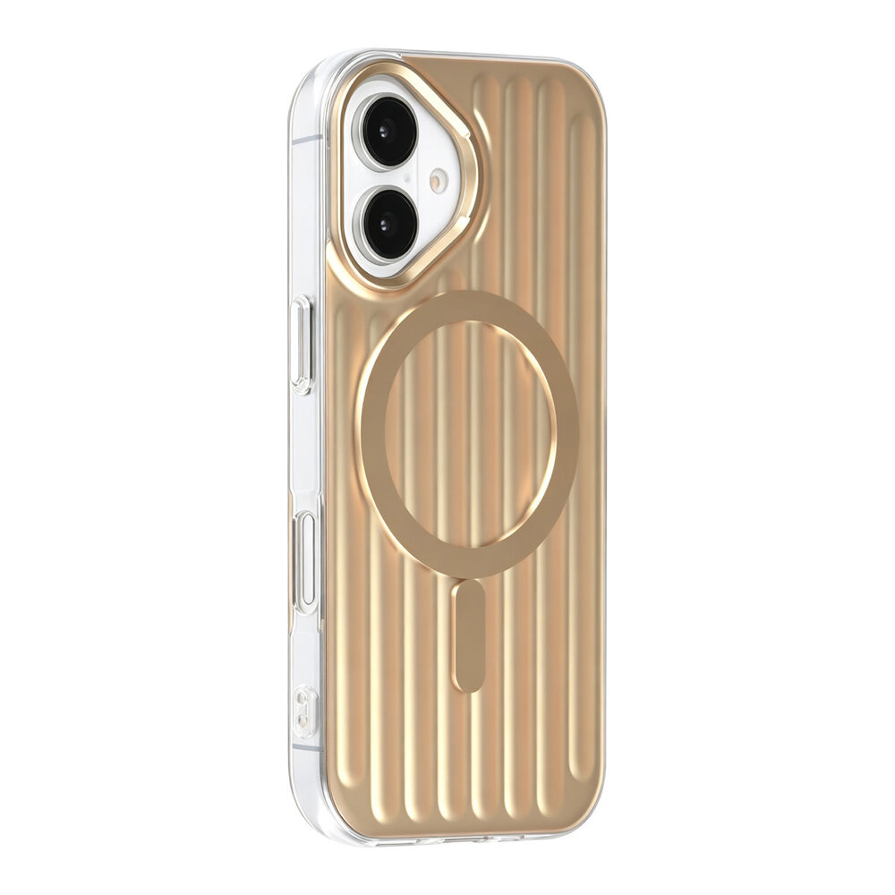 TUNIQ TUNIQ iPhone 17 Back-Cover hul - luggage IMD MagSafe - Gold