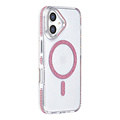 TUNIQ TUNIQ iPhone 17 Back cover coque - Diamond MagSafe TPU+PC - Rose