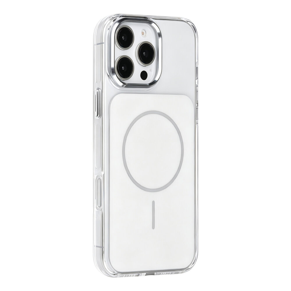 TUNIQ TUNIQ iPhone 16 Pro Max Back cover case - MagSafe glossy PC - White