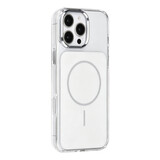 TUNIQ TUNIQ iPhone 16 Pro Max Back cover case - MagSafe glossy PC - White TUNIQ TUNIQ iPhone 16 Pro Max Back cover case - MagSafe glossy PC - White