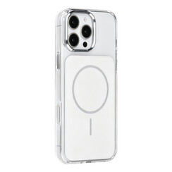 TUNIQ iPhone 16 Pro Max Back-Cover hul - MagSafe glossy PC - Weiß