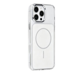TUNIQ TUNIQ iPhone 16 Pro Max Back cover case - MagSafe glossy PC - White TUNIQ TUNIQ iPhone 16 Pro Max Back cover case - MagSafe glossy PC - White