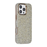 TUNIQ TUNIQ iPhone 16 Pro Max Back cover case - Glitter Magsafe TPU+PC - Silver TUNIQ TUNIQ iPhone 16 Pro Max Back cover case - Glitter Magsafe TPU+PC - Silver