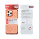 TUNIQ TUNIQ iPhone 16 Pro Max Back-Cover hul - Glitter Magsafe TPU+PC - Orange TUNIQ TUNIQ iPhone 16 Pro Max Back-Cover hul - Glitter Magsafe TPU+PC - Orange