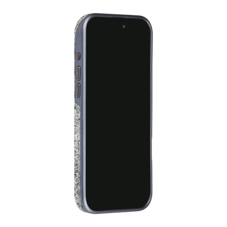 TUNIQ TUNIQ iPhone 16 Pro Max Back-Cover hul - Glitter Magsafe TPU+PC - Grau TUNIQ TUNIQ iPhone 16 Pro Max Back-Cover hul - Glitter Magsafe TPU+PC - Grau