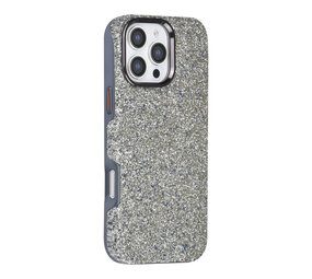 TUNIQ TUNIQ iPhone 16 Pro Max Back cover case - Glitter Magsafe TPU+PC - Grey TUNIQ TUNIQ iPhone 16 Pro Max Back cover case - Glitter Magsafe TPU+PC - Grey