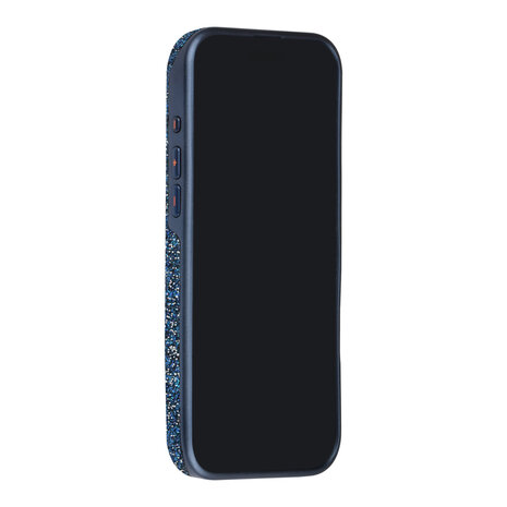 TUNIQ TUNIQ iPhone 16 Pro Max Back-Cover hul - Glitter Magsafe TPU+PC - Blau TUNIQ TUNIQ iPhone 16 Pro Max Back-Cover hul - Glitter Magsafe TPU+PC - Blau