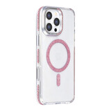 TUNIQ TUNIQ iPhone 16 Pro Max Back cover case - Diamond MagSafe TPU+PC - Pink TUNIQ TUNIQ iPhone 16 Pro Max Back cover case - Diamond MagSafe TPU+PC - Pink