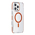 TUNIQ iPhone 16 Pro Max Back cover case - Diamond MagSafe TPU+PC - Orange TUNIQ iPhone 16 Pro Max Back cover case - Diamond MagSafe TPU+PC - Orange