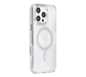 TUNIQ TUNIQ iPhone 16 Pro Max Back cover case - Diamond MagSafe TPU+PC - Grey