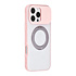 TUNIQ iPhone 16 Pro Max Back-Cover hul - 360 rotation stand MagSafe - Rosa TUNIQ iPhone 16 Pro Max Back-Cover hul - 360 rotation stand MagSafe - Rosa