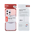 TUNIQ TUNIQ iPhone 16 Pro Max Back-Cover hul - 360 rotation stand MagSafe - Rosa