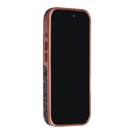 TUNIQ TUNIQ iPhone 16 Pro Back cover case - Glitter Magsafe TPU+PC - Brown TUNIQ TUNIQ iPhone 16 Pro Back cover case - Glitter Magsafe TPU+PC - Brown