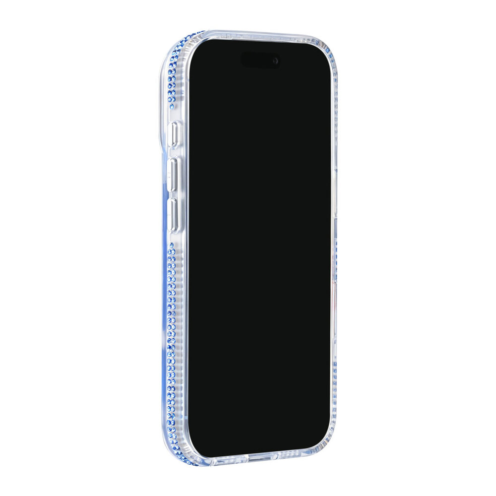 TUNIQ TUNIQ iPhone 16 Pro Back cover case - Diamond MagSafe TPU+PC - Blue TUNIQ TUNIQ iPhone 16 Pro Back cover case - Diamond MagSafe TPU+PC - Blue