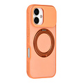 TUNIQ TUNIQ iPhone 16 Backcover hoesje - 360 rotation stand MagSafe - Oranje