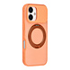 TUNIQ TUNIQ iPhone 16 Back-Cover hul - 360 rotation stand MagSafe - Orange TUNIQ TUNIQ iPhone 16 Back-Cover hul - 360 rotation stand MagSafe - Orange