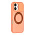 TUNIQ iPhone 16 Back-Cover hul - 360 rotation stand MagSafe - Orange