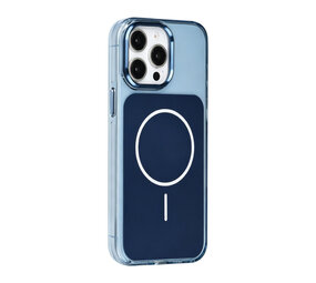 TUNIQ TUNIQ iPhone 15 Pro Max Back cover case - MagSafe glossy PC - Blue TUNIQ TUNIQ iPhone 15 Pro Max Back cover case - MagSafe glossy PC - Blue