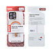 TUNIQ TUNIQ iPhone 15 Pro Max Backcover hoesje - Diamond MagSafe TPU+PC - Oranje TUNIQ TUNIQ iPhone 15 Pro Max Backcover hoesje - Diamond MagSafe TPU+PC - Oranje