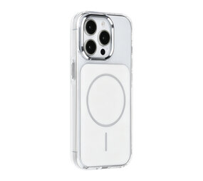 TUNIQ TUNIQ iPhone 15 Pro Back cover case - MagSafe glossy PC - White TUNIQ TUNIQ iPhone 15 Pro Back cover case - MagSafe glossy PC - White