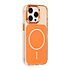 TUNIQ iPhone 15 Pro Back-Cover hul - MagSafe glossy PC - Orange