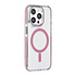 TUNIQ iPhone 15 Pro Back cover coque - Diamond MagSafe TPU+PC - Rose TUNIQ iPhone 15 Pro Back cover coque - Diamond MagSafe TPU+PC - Rose