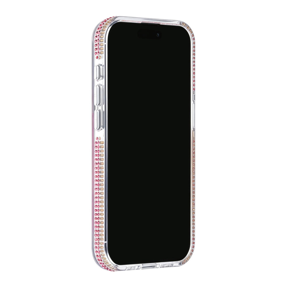 TUNIQ TUNIQ iPhone 15 Pro Back-Cover hul - Diamond MagSafe TPU+PC - Rosa TUNIQ TUNIQ iPhone 15 Pro Back-Cover hul - Diamond MagSafe TPU+PC - Rosa