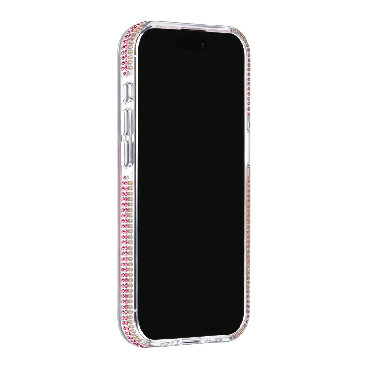 TUNIQ TUNIQ iPhone 15 Pro Backcover hoesje - Diamond MagSafe TPU+PC - Roze, foto 2 van 3
