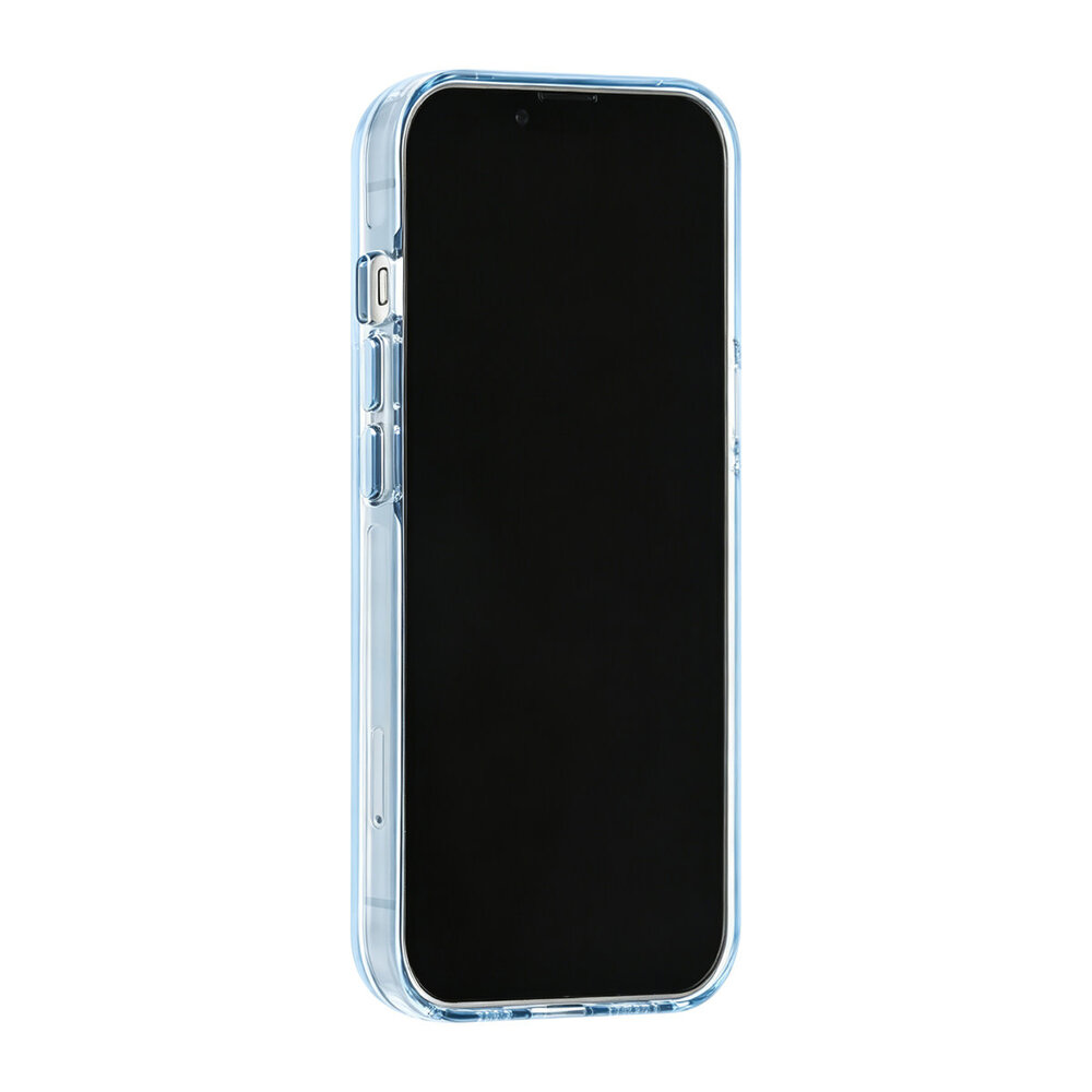 TUNIQ TUNIQ iPhone 15 Back cover case - MagSafe glossy PC - Blue TUNIQ TUNIQ iPhone 15 Back cover case - MagSafe glossy PC - Blue