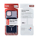 TUNIQ TUNIQ iPhone 15 Back cover case - MagSafe glossy PC - Blue TUNIQ TUNIQ iPhone 15 Back cover case - MagSafe glossy PC - Blue