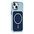 TUNIQ iPhone 15 Back cover case - MagSafe glossy PC - Blue TUNIQ iPhone 15 Back cover case - MagSafe glossy PC - Blue