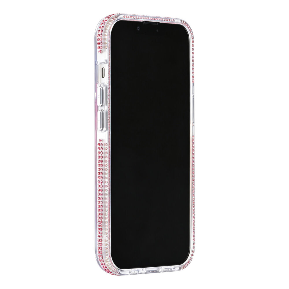 TUNIQ TUNIQ iPhone 15 Back cover case - Diamond MagSafe TPU+PC - Pink TUNIQ TUNIQ iPhone 15 Back cover case - Diamond MagSafe TPU+PC - Pink