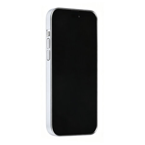 TUNIQ TUNIQ iPhone 14 Pro Max Back cover case - Magsafe With fiber pattern PC - Silver