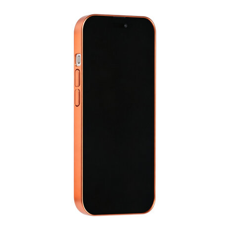 TUNIQ TUNIQ iPhone 14 Pro Backcover hoesje - Magsafe With fiber pattern PC - Oranje TUNIQ TUNIQ iPhone 14 Pro Backcover hoesje - Magsafe With fiber pattern PC - Oranje