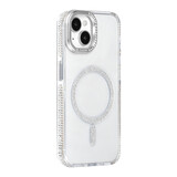 TUNIQ TUNIQ iPhone 14 Back cover case - Diamond MagSafe TPU+PC - Grey TUNIQ TUNIQ iPhone 14 Back cover case - Diamond MagSafe TPU+PC - Grey