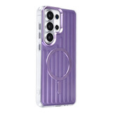TUNIQ TUNIQ Galaxy S26 Ultra Back-Cover hul - luggage IMD MagSafe - Lila