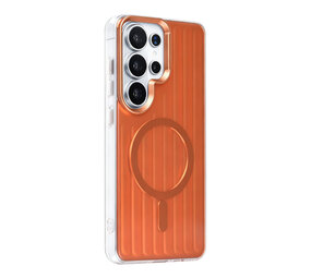 TUNIQ TUNIQ Galaxy S26 Ultra Back cover coque - luggage IMD MagSafe - Orange TUNIQ TUNIQ Galaxy S26 Ultra Back cover coque - luggage IMD MagSafe - Orange